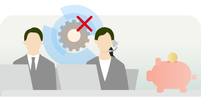 既存の人的リソースで運用可能
