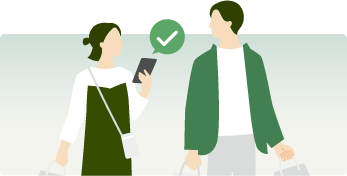 スマートフォン等で全て完結